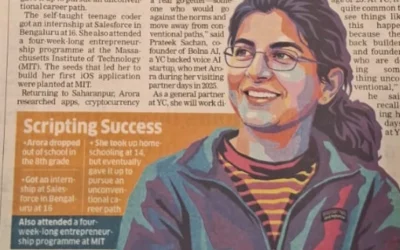 From UP to Y Combinator : The Rise & Rise of Harshita Arora