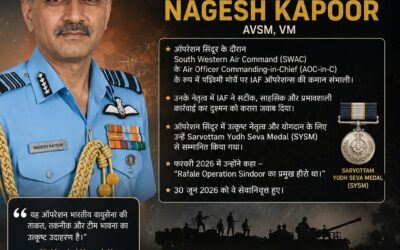 हमारे समाज रत्न एयर मार्शल नागेश कपूर का हार्दिक अभिनंदन