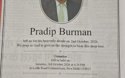 डाबर समूह के श्री प्रदीप बर्मन का दुखद देहावसान